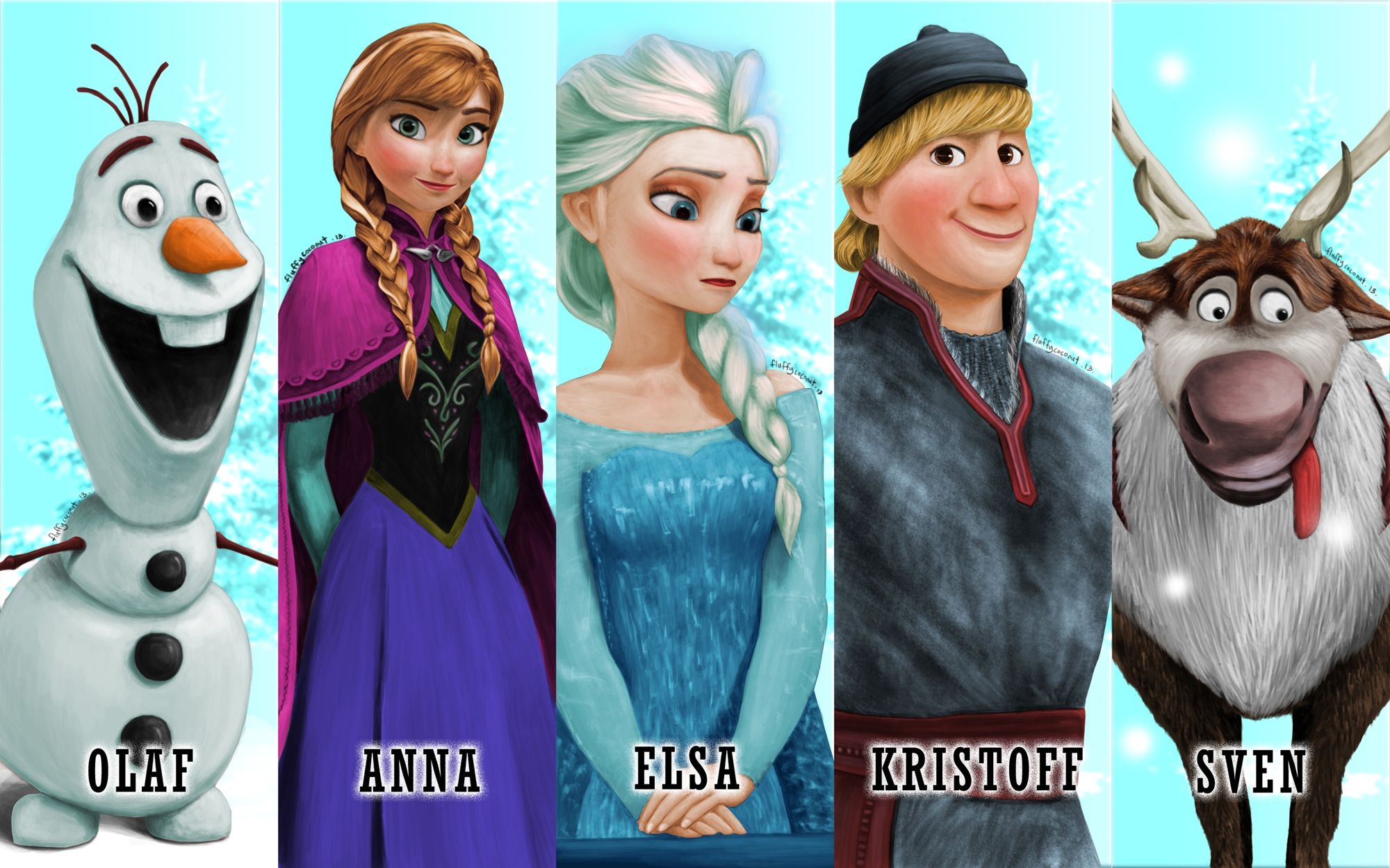 Detail Images Of Frozen Characters Nomer 14