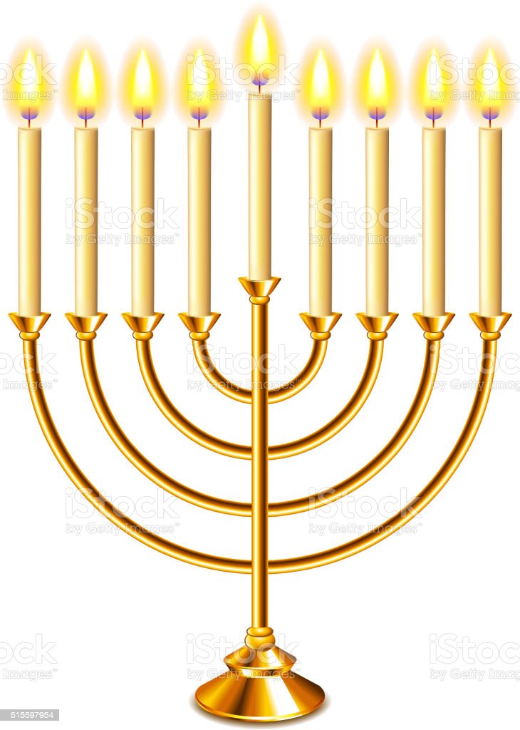 Detail Images Of Hanukkah Candles Nomer 2