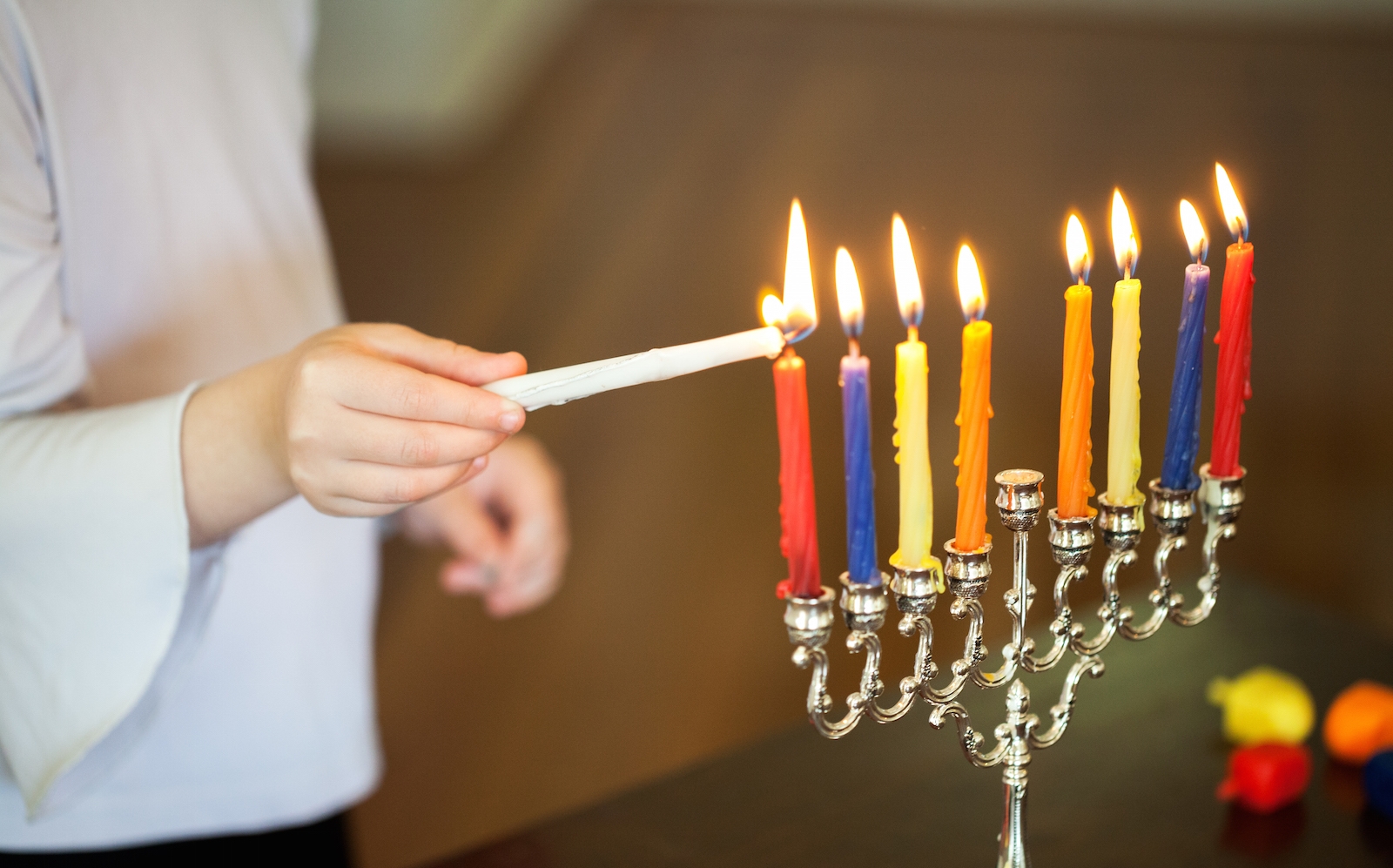 Detail Images Of Hanukkah Candles Nomer 3
