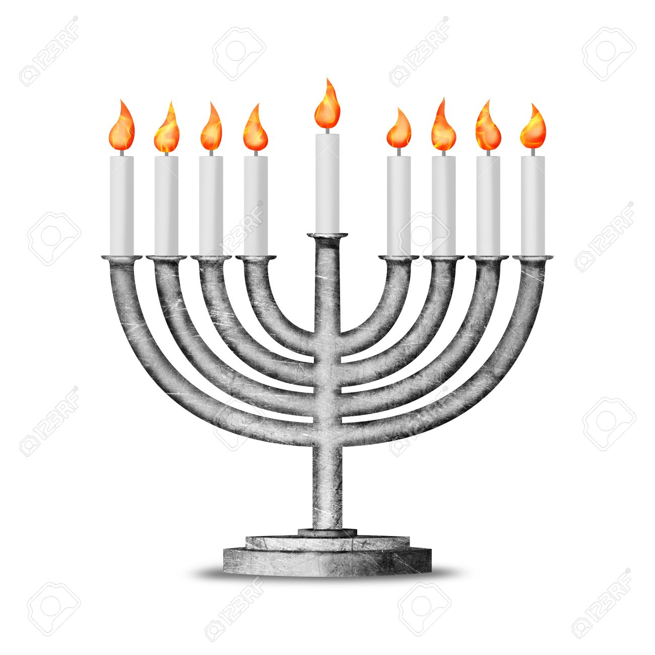 Detail Images Of Hanukkah Candles Nomer 4