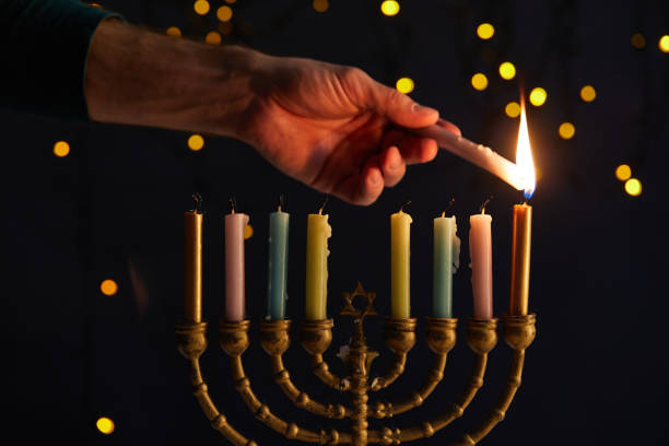 Detail Images Of Hanukkah Candles Nomer 40