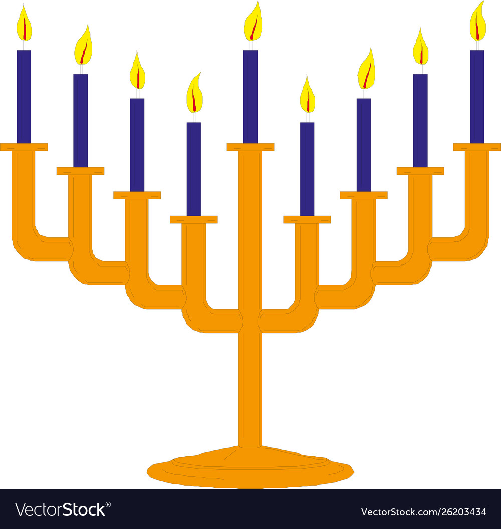 Detail Images Of Hanukkah Candles Nomer 9