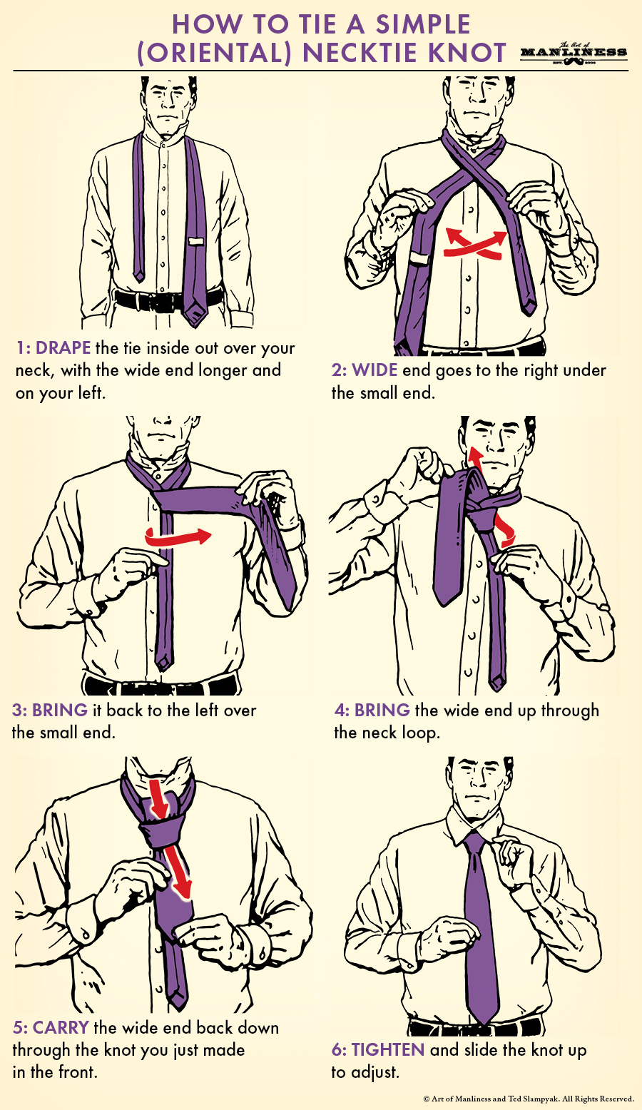 Detail Images Of How To Tie A Tie Nomer 13