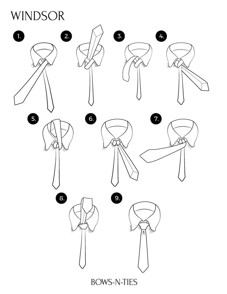 Detail Images Of How To Tie A Tie Nomer 25