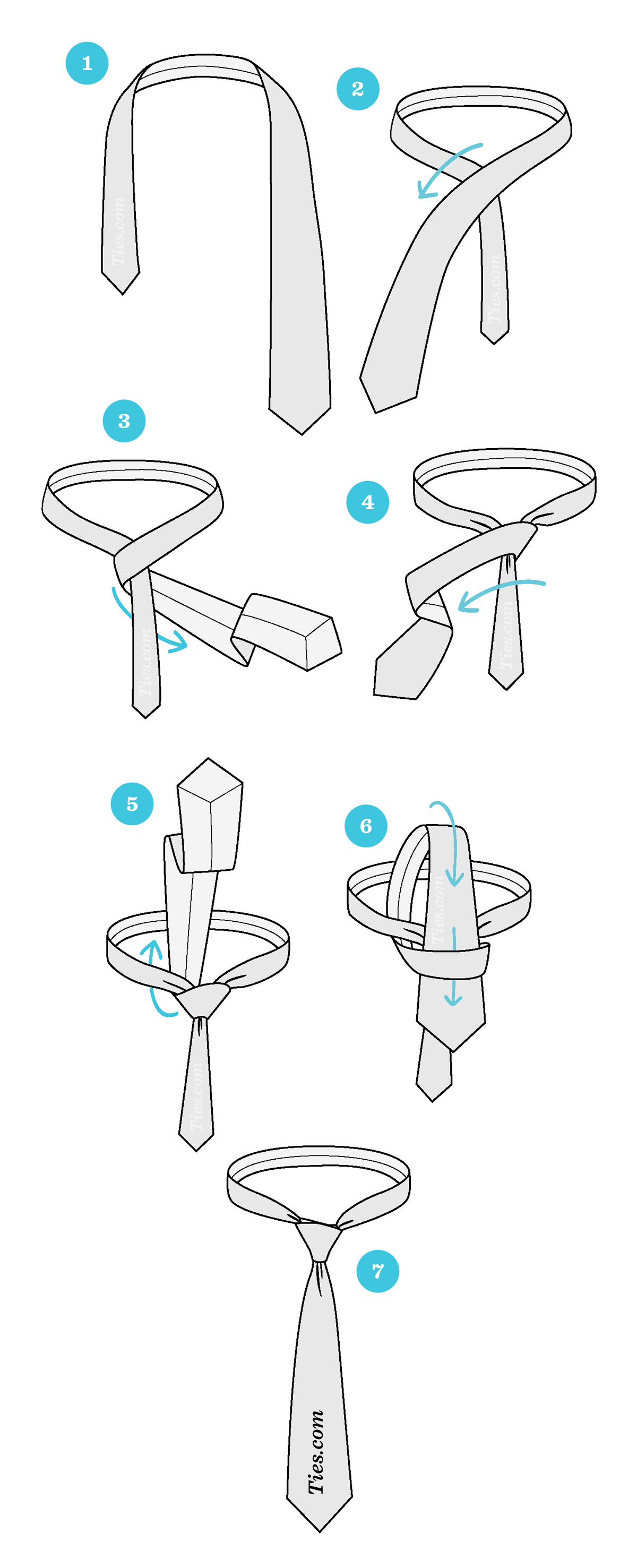 Detail Images Of How To Tie A Tie Nomer 33