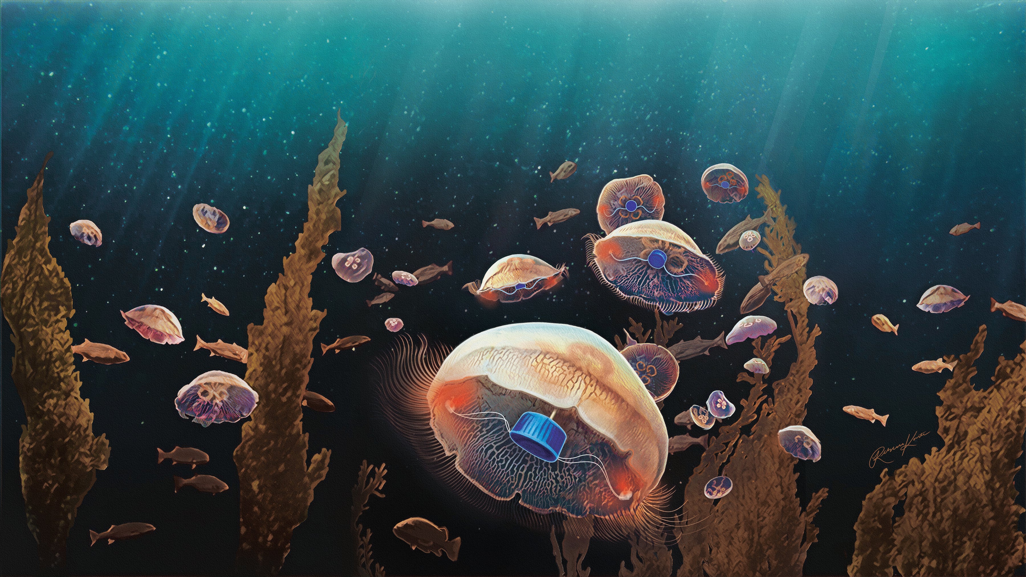 Detail Images Of Jellyfish Nomer 35