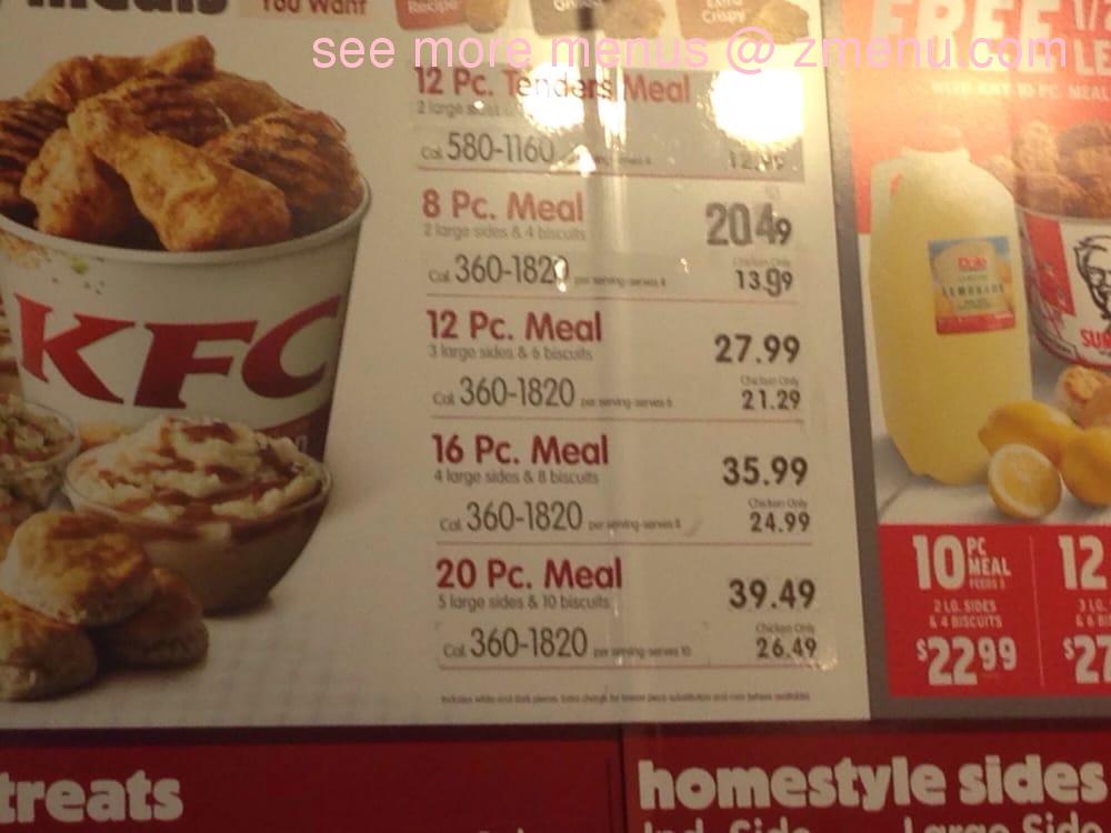 Detail Images Of Kfc Menu Nomer 50
