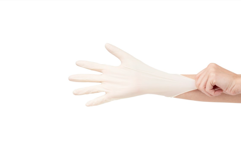 Detail Images Of Latex Gloves Nomer 15