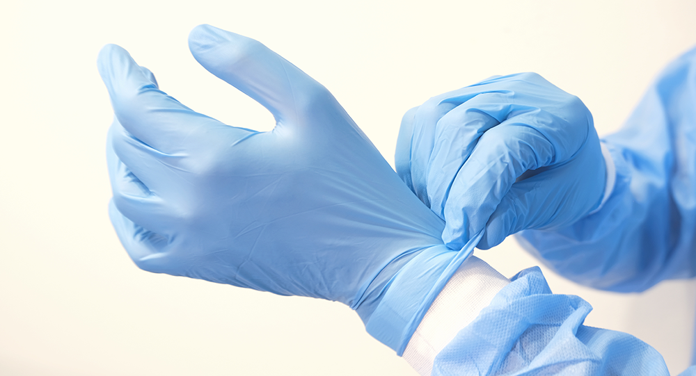 Detail Images Of Latex Gloves Nomer 36