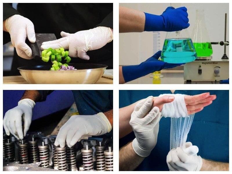 Detail Images Of Latex Gloves Nomer 44