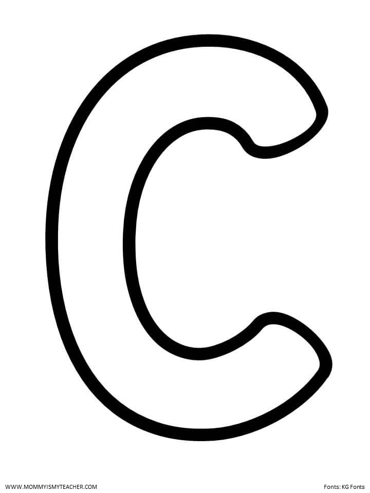 Detail Images Of Letter C Nomer 9