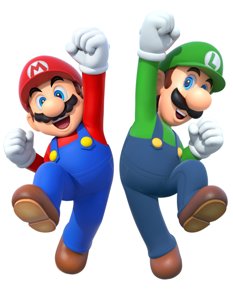 Detail Images Of Luigi And Mario Nomer 10