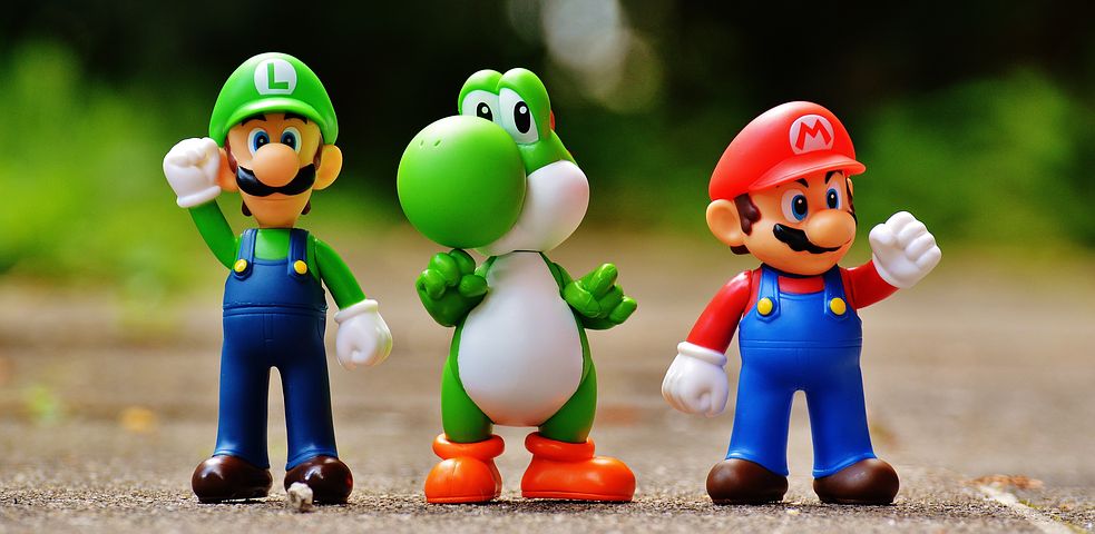 Detail Images Of Luigi And Mario Nomer 24