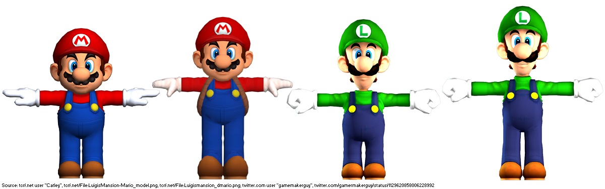 Detail Images Of Luigi And Mario Nomer 28