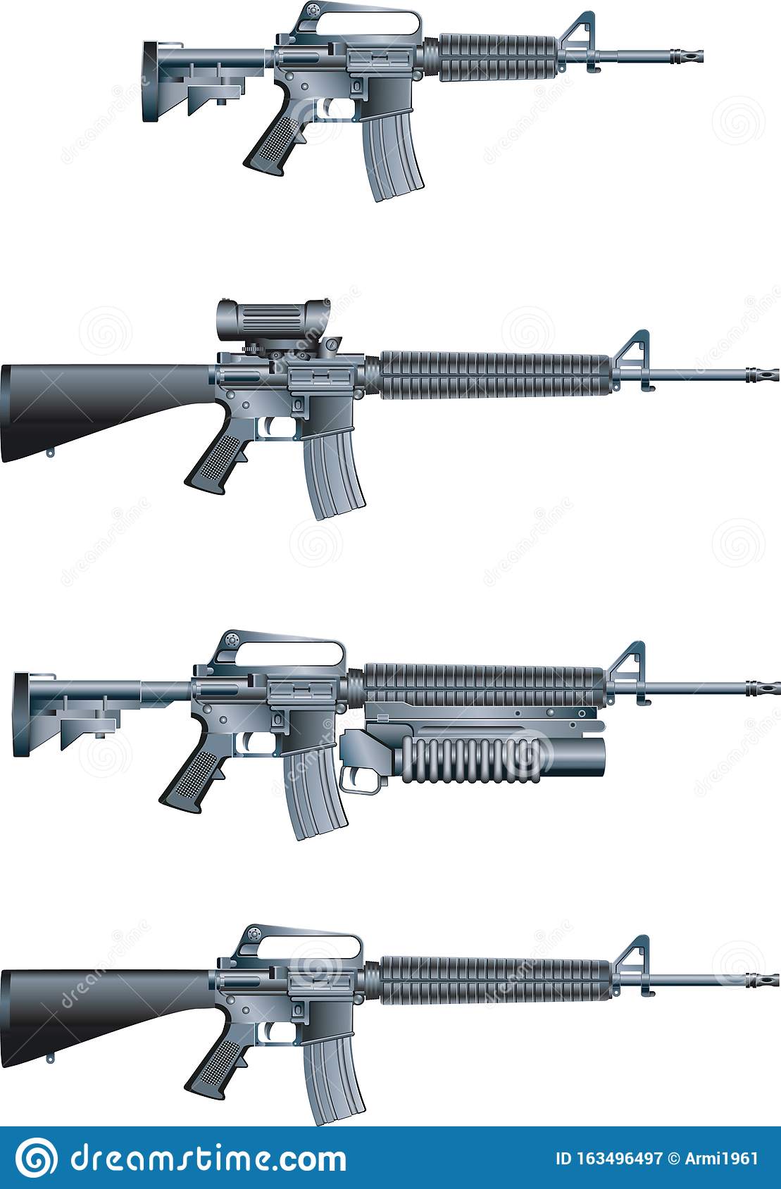 Detail Images Of M16 Rifles Nomer 16