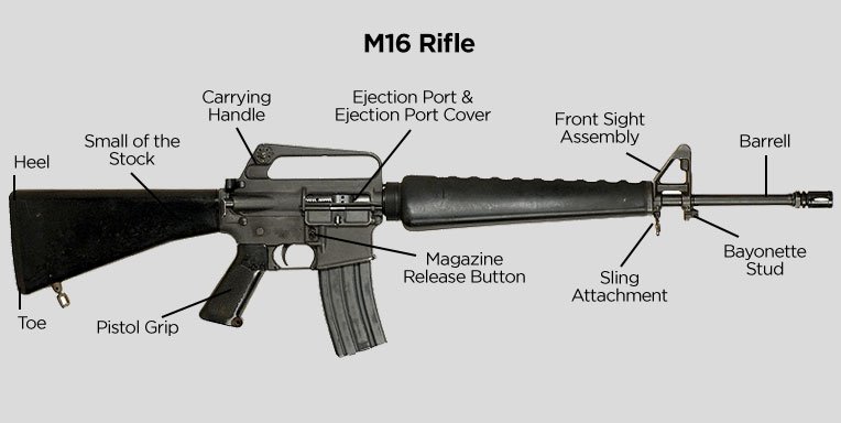 Detail Images Of M16 Rifles Nomer 45