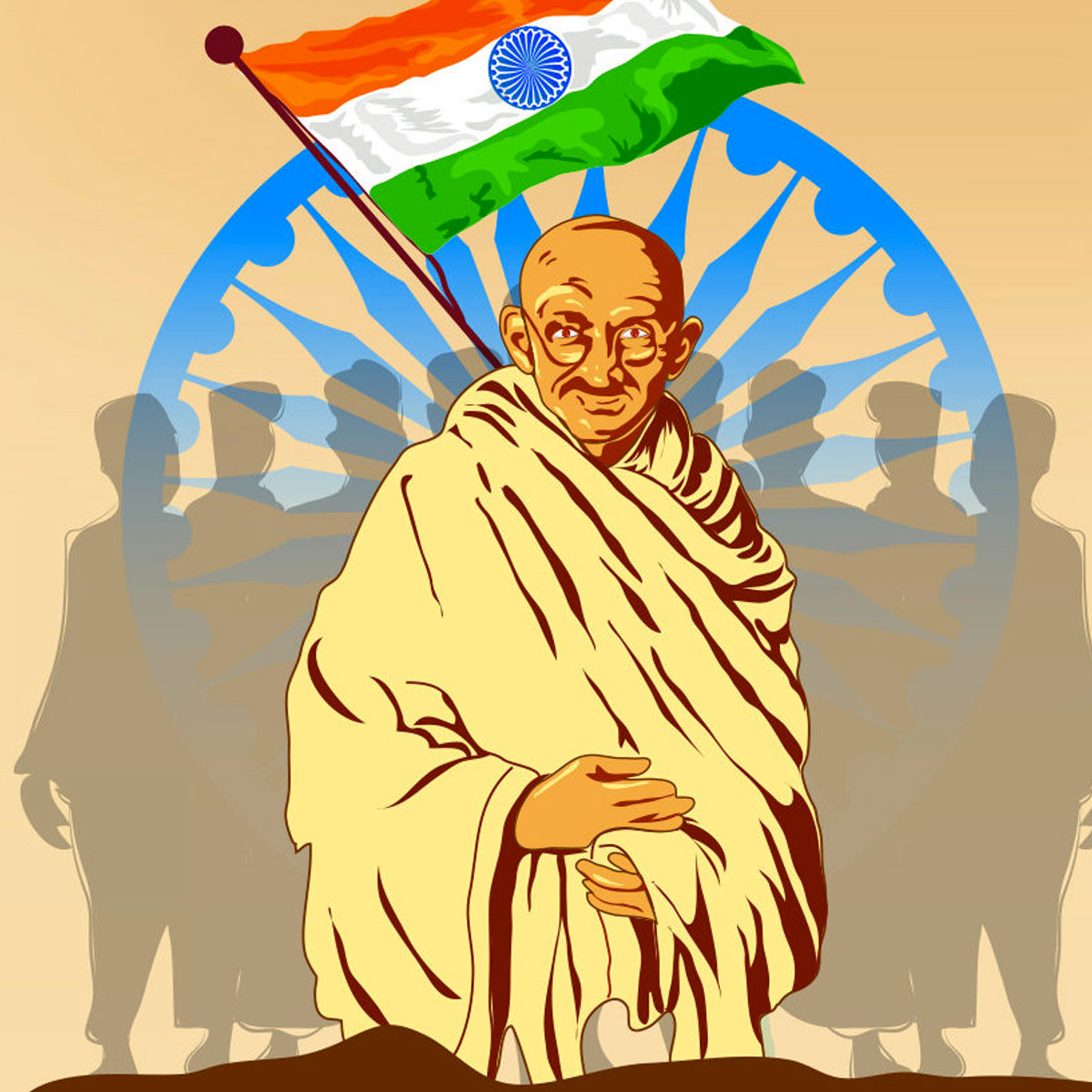 Detail Images Of Mahatma Gandhi Nomer 10