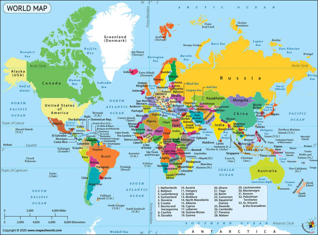 Images Of Map Of The World - KibrisPDR