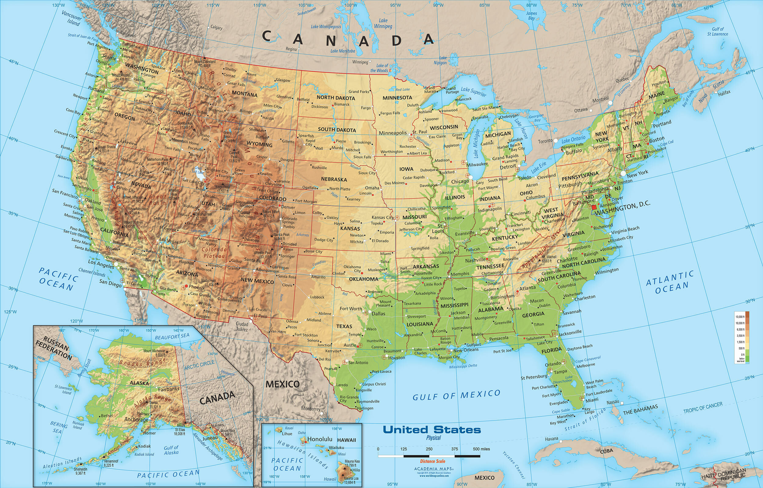 Detail Images Of Map Of United States Nomer 17