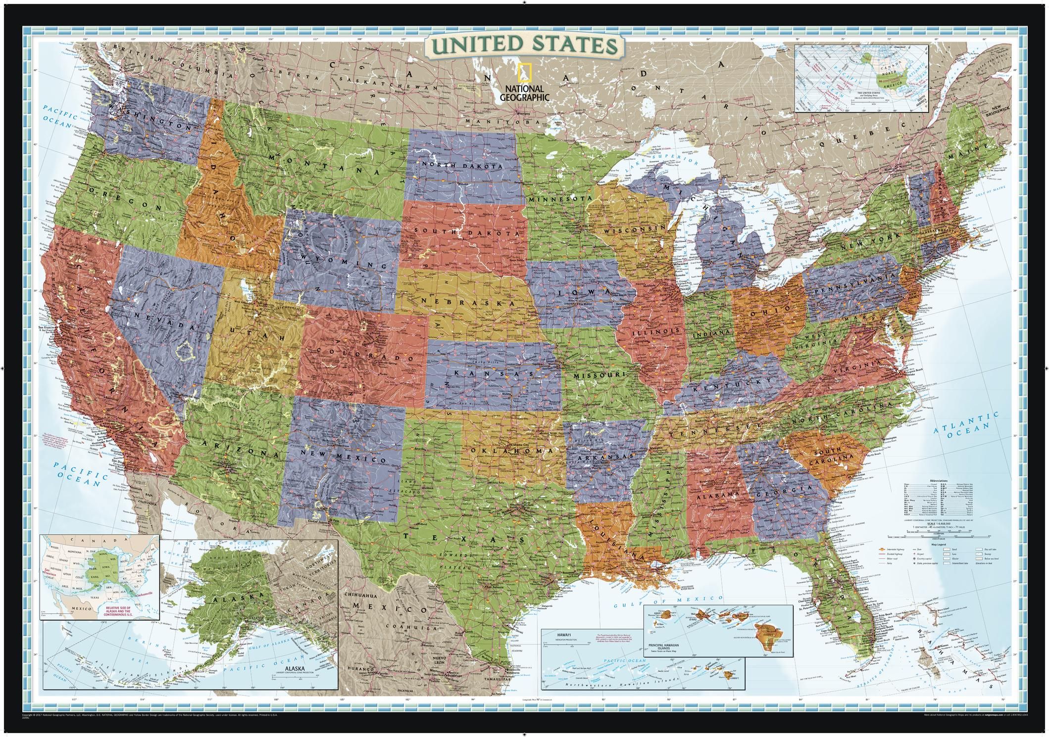 Detail Images Of Map Of Usa Nomer 52