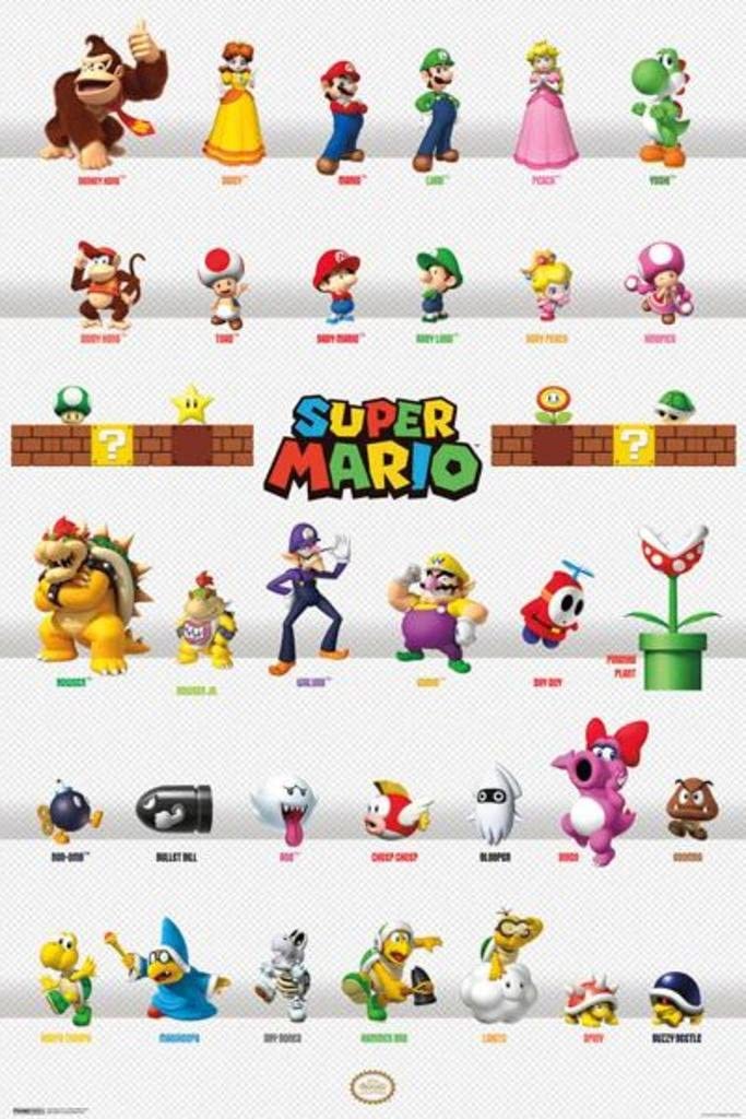 Images Of Mario Characters - KibrisPDR