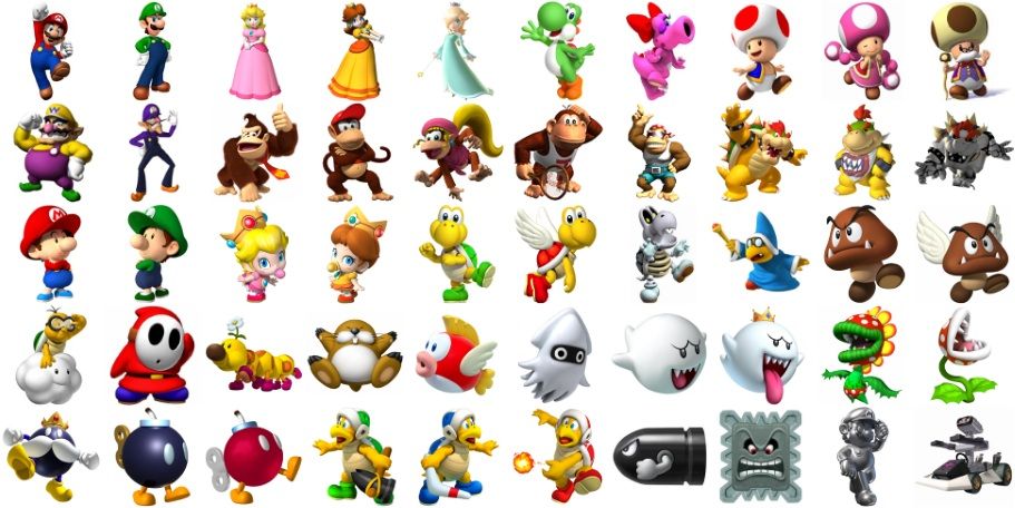 Detail Images Of Mario Characters Nomer 16