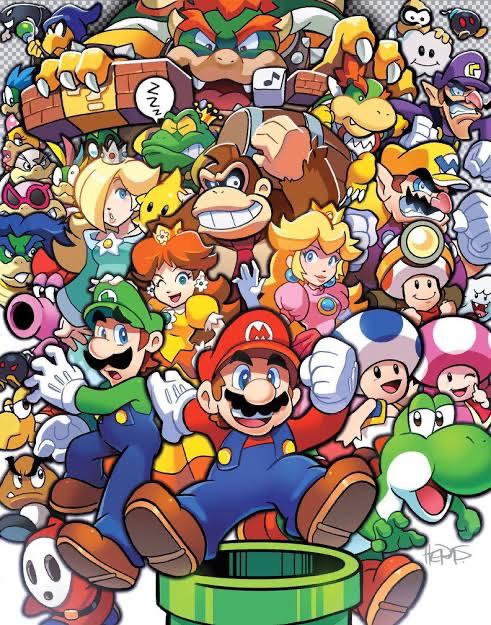Detail Images Of Mario Characters Nomer 48
