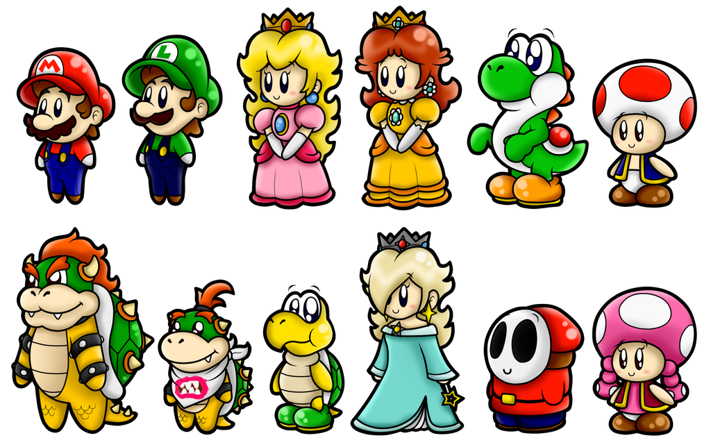 Detail Images Of Mario Characters Nomer 55