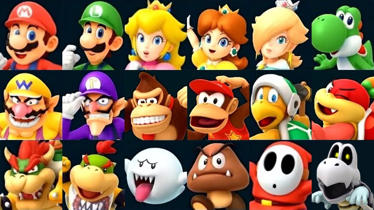 Detail Images Of Mario Characters Nomer 8