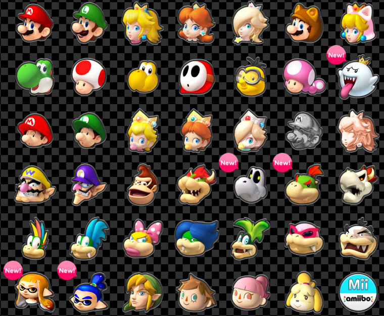 Detail Images Of Mario Kart Characters Nomer 2