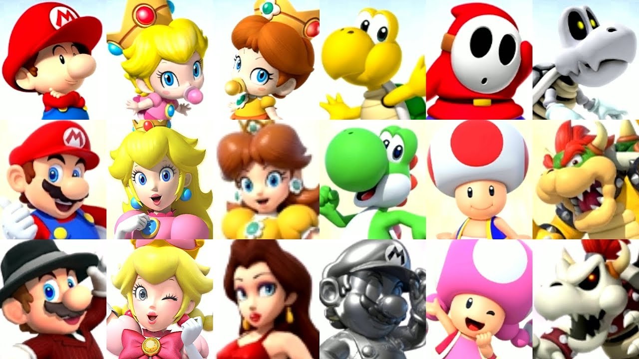 Detail Images Of Mario Kart Characters Nomer 7