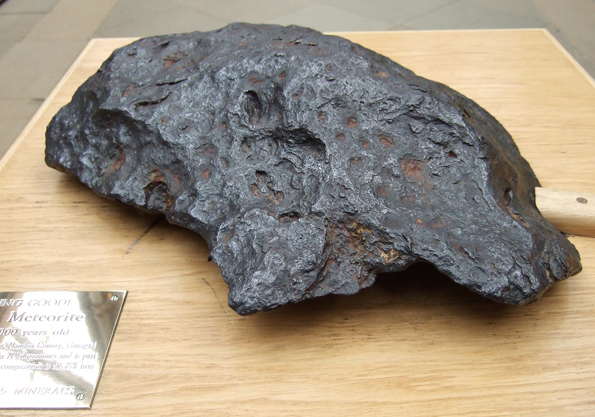 Detail Images Of Meteorite Nomer 10