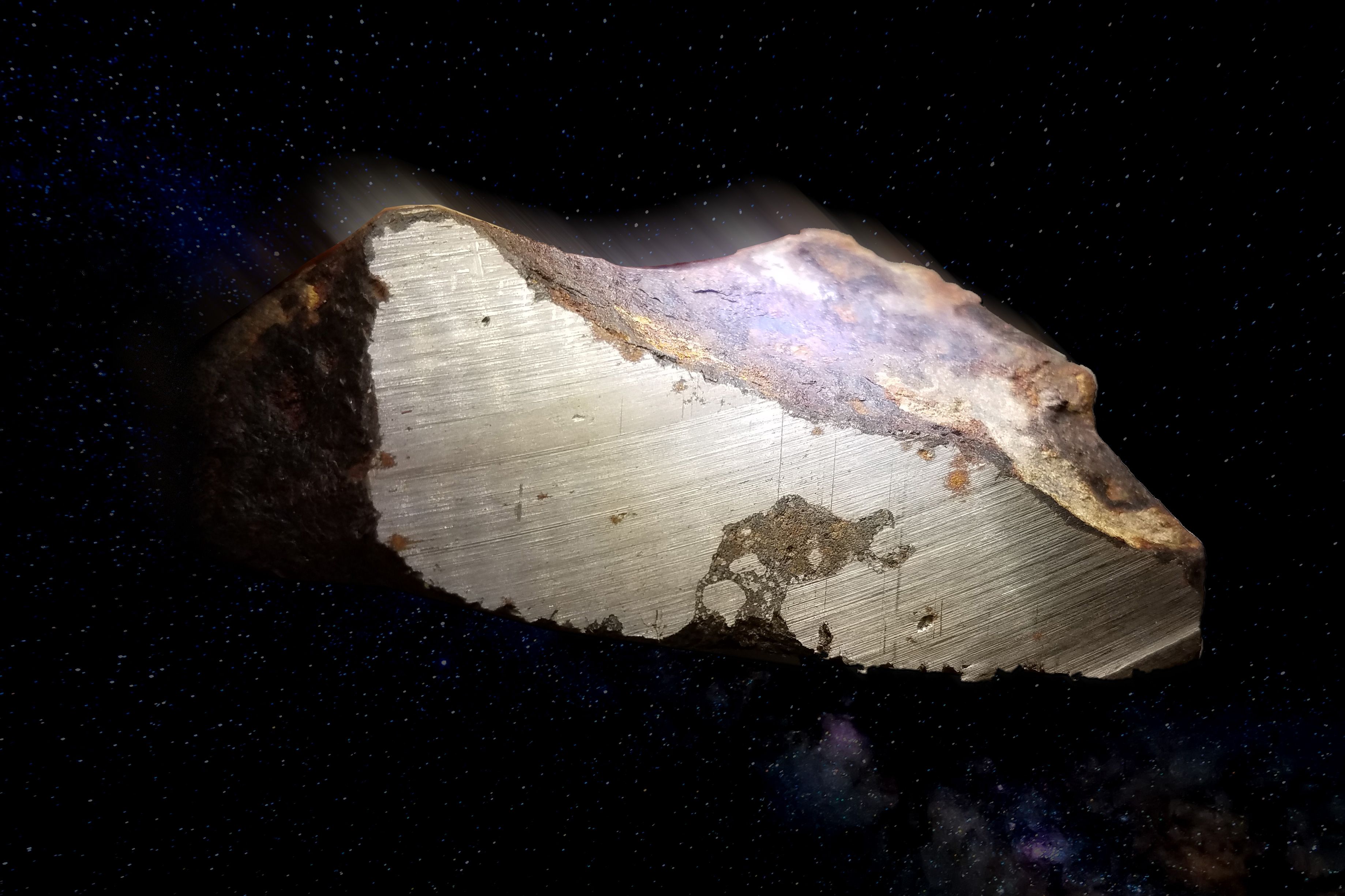 Detail Images Of Meteorite Nomer 44