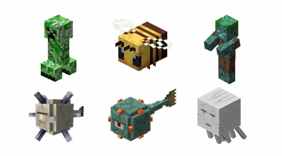 Detail Images Of Minecraft Mobs Nomer 14