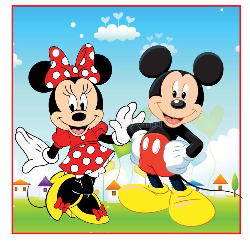 Detail Images Of Minnie And Mickey Mouse Nomer 4