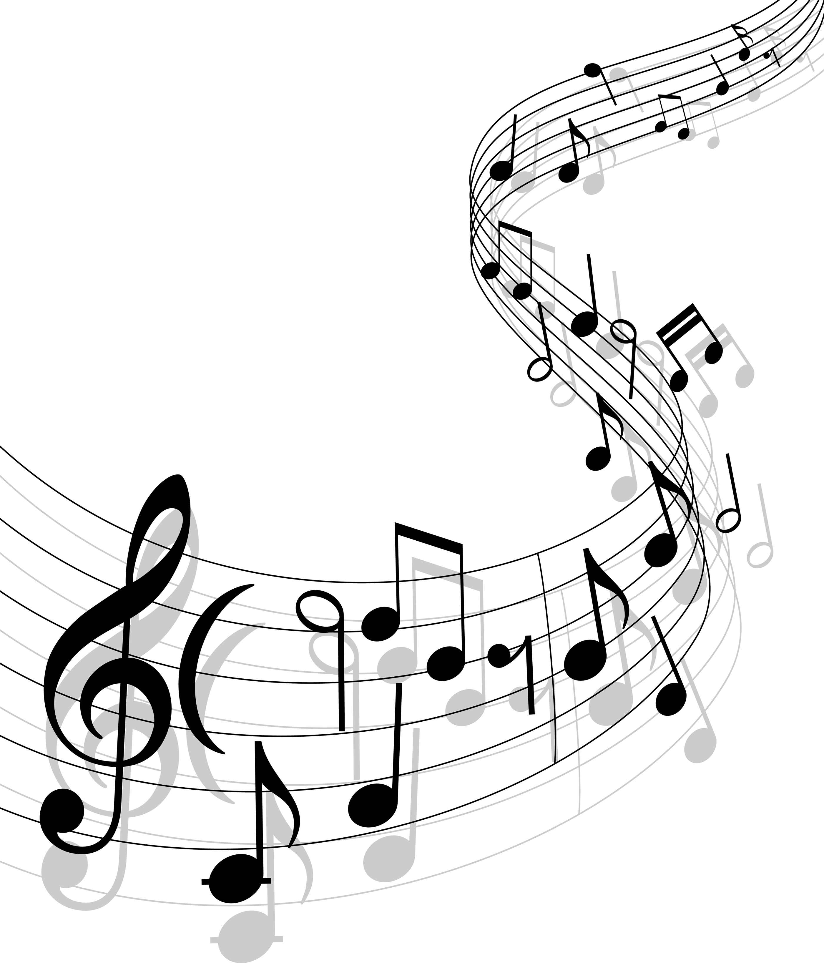 Detail Images Of Music Notes Clipart Nomer 32