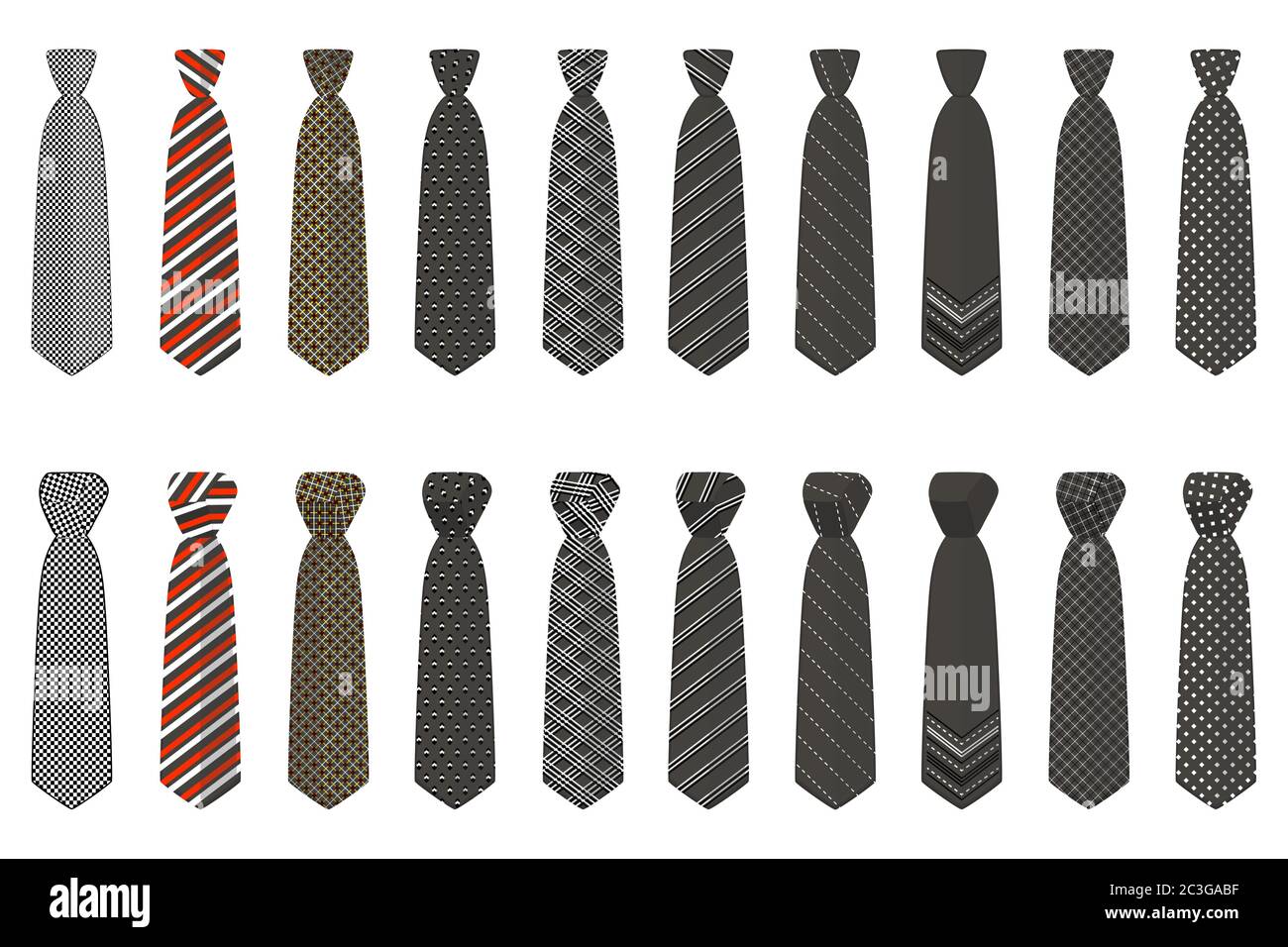 Detail Images Of Neckties Nomer 20