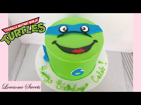 Detail Images Of Ninja Turtle Cakes Nomer 11