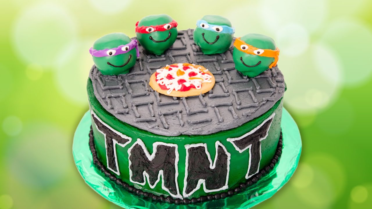 Detail Images Of Ninja Turtle Cakes Nomer 14