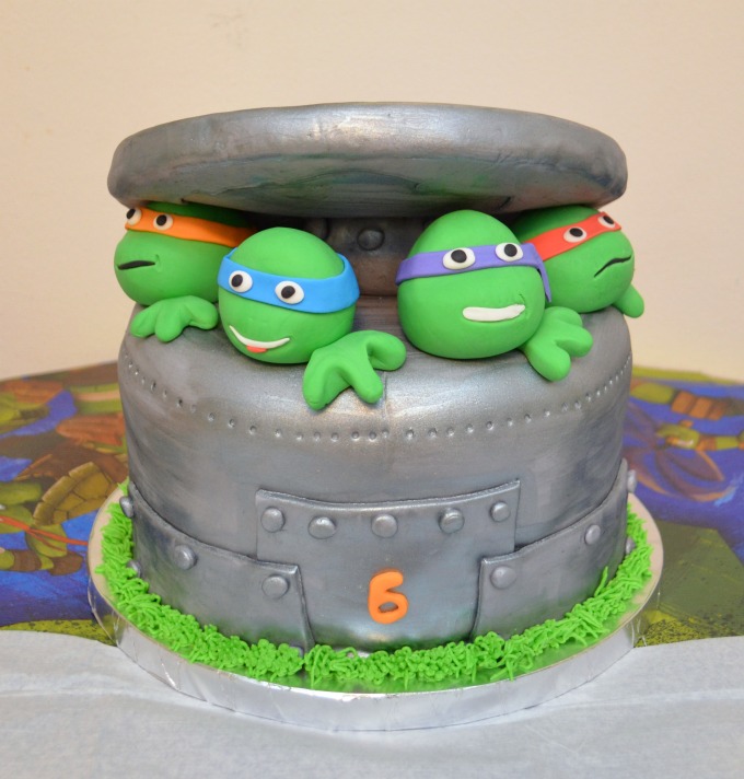 Detail Images Of Ninja Turtle Cakes Nomer 37