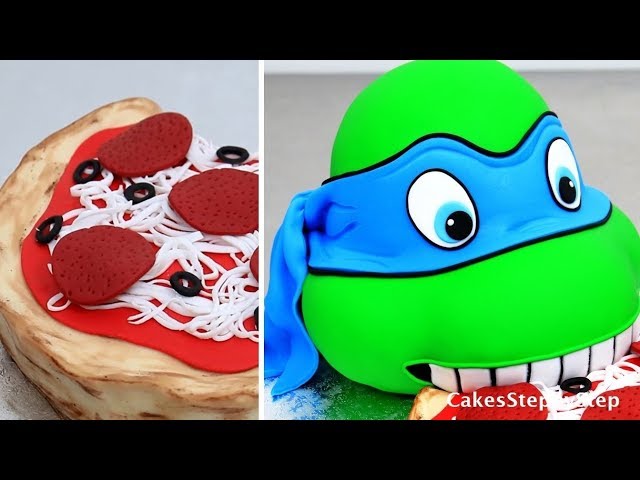 Detail Images Of Ninja Turtle Cakes Nomer 38