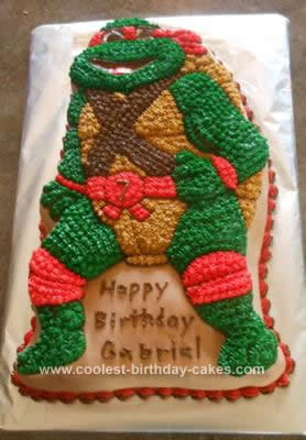 Detail Images Of Ninja Turtle Cakes Nomer 47