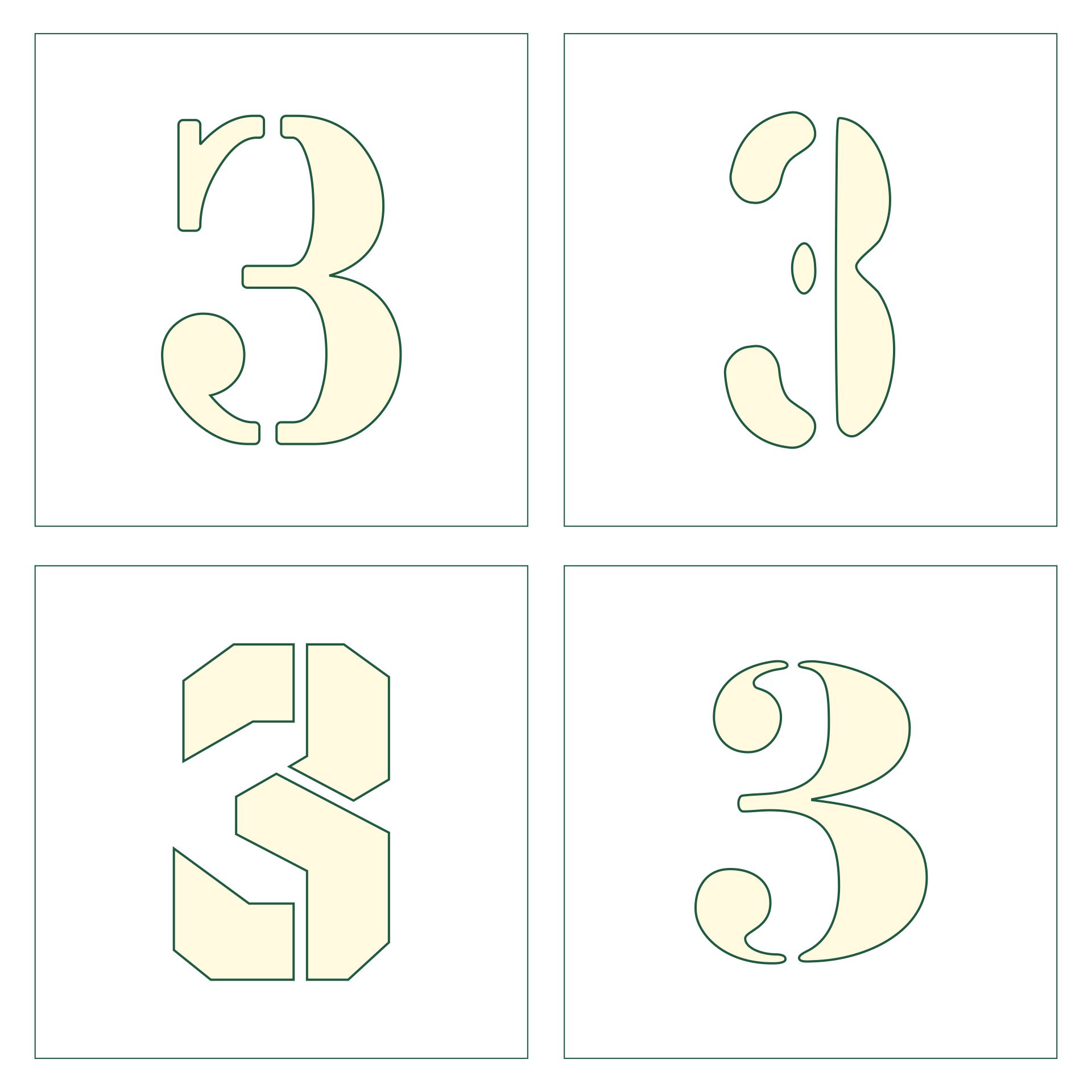 Detail Images Of Number 3 Nomer 41