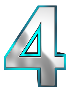 Detail Images Of Number 4 Nomer 13