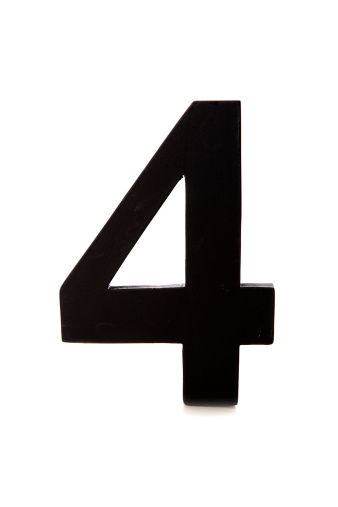 Detail Images Of Number 4 Nomer 3