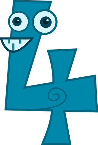 Detail Images Of Number 4 Nomer 5