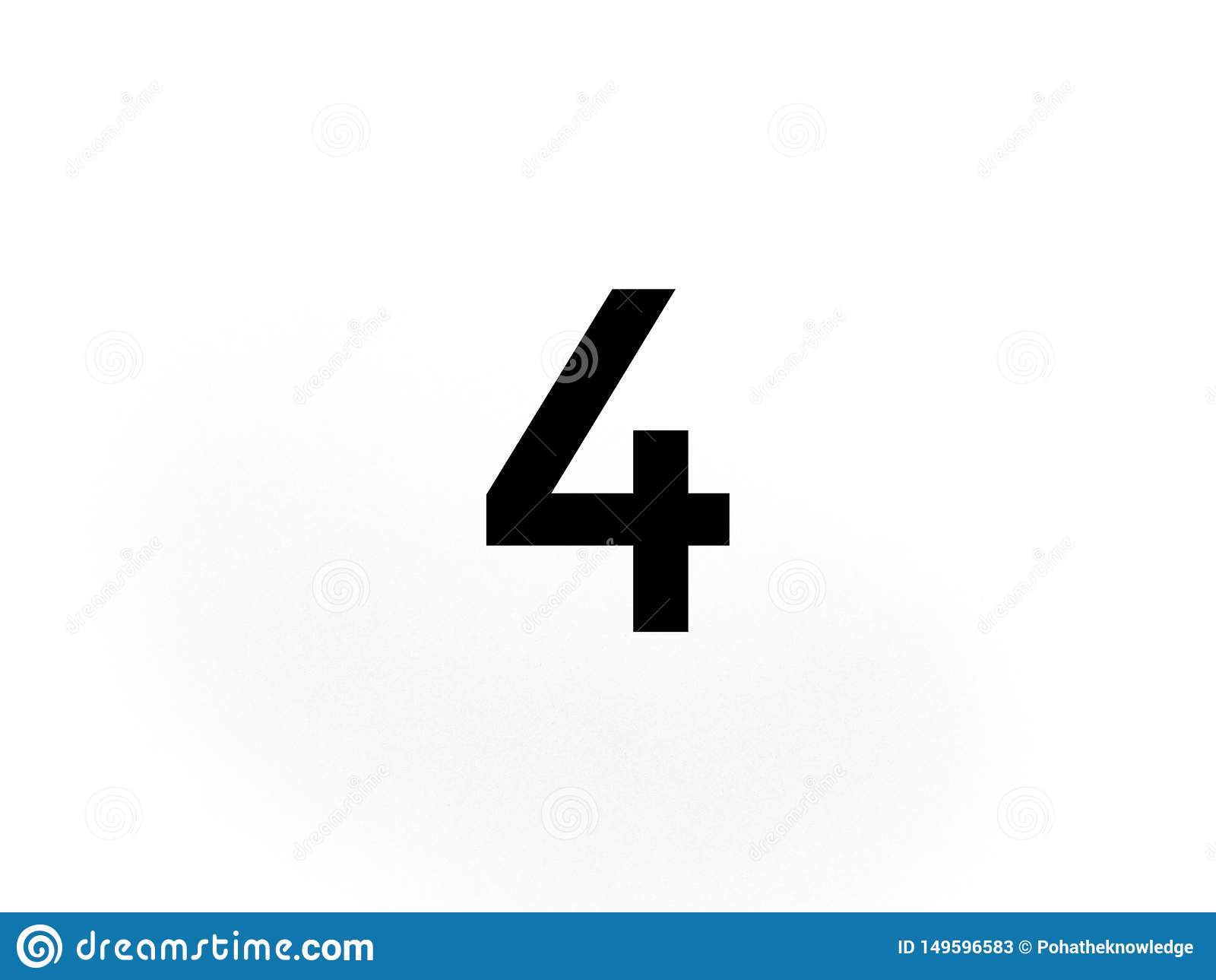 Detail Images Of Number 4 Nomer 8