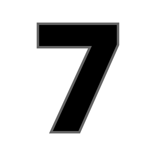 Detail Images Of Number 7 Nomer 20