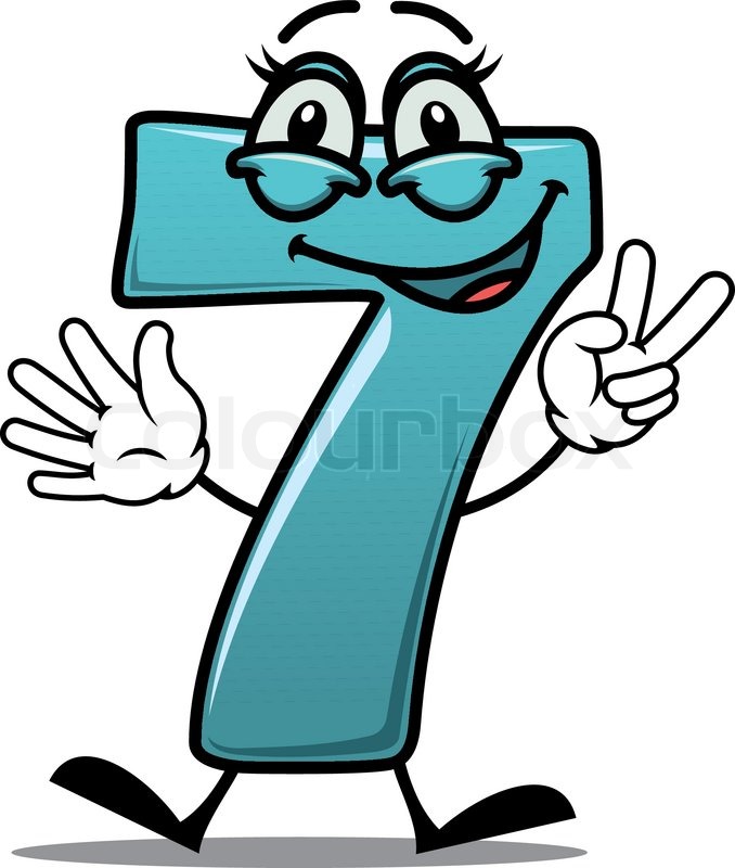 Detail Images Of Number 7 Nomer 34
