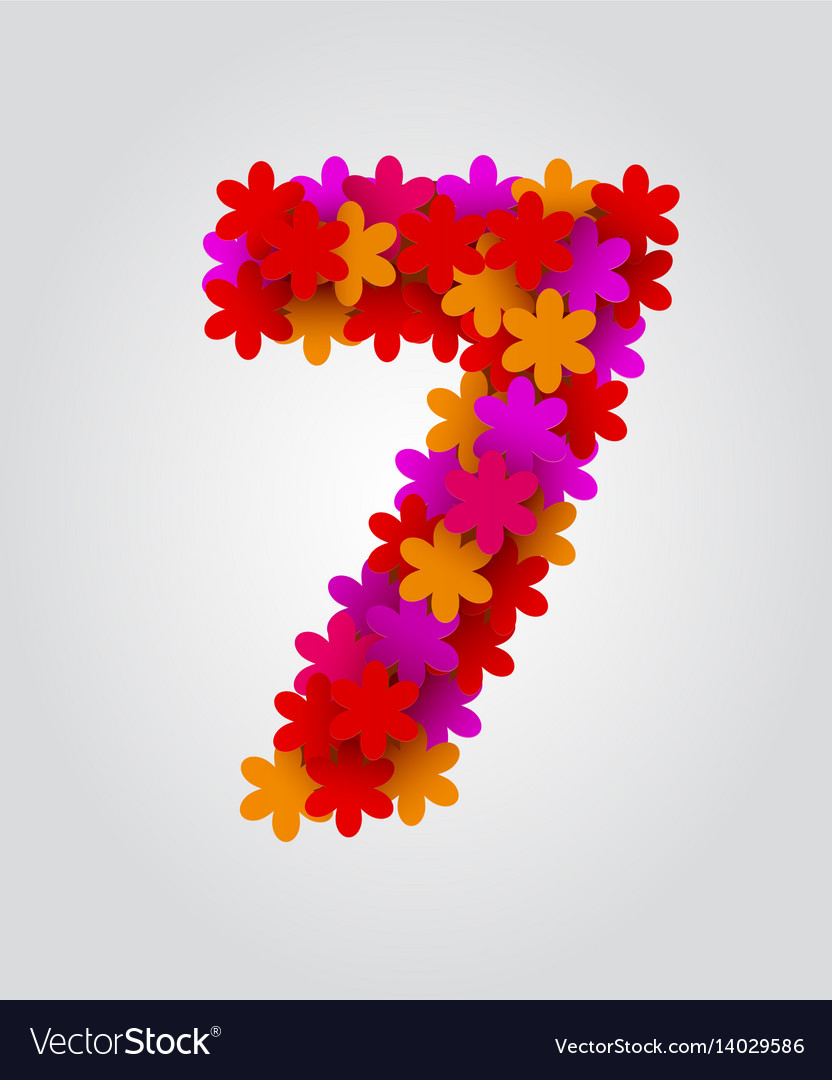 Detail Images Of Number 7 Nomer 8
